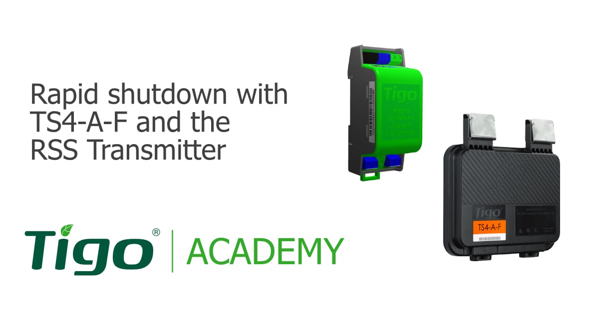 How Does Tigo TS4-A-F Rapid Shutdown Module For Solar Panels (UL